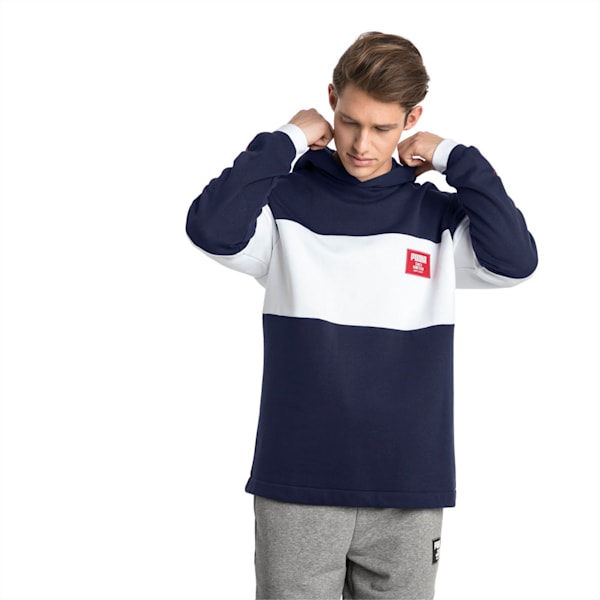 Puma rebel block hoodie clearance