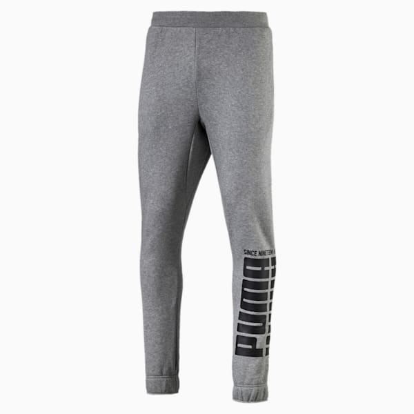 Rebel Bold Men's Pants, Medium Gray Heather, extralarge-IND