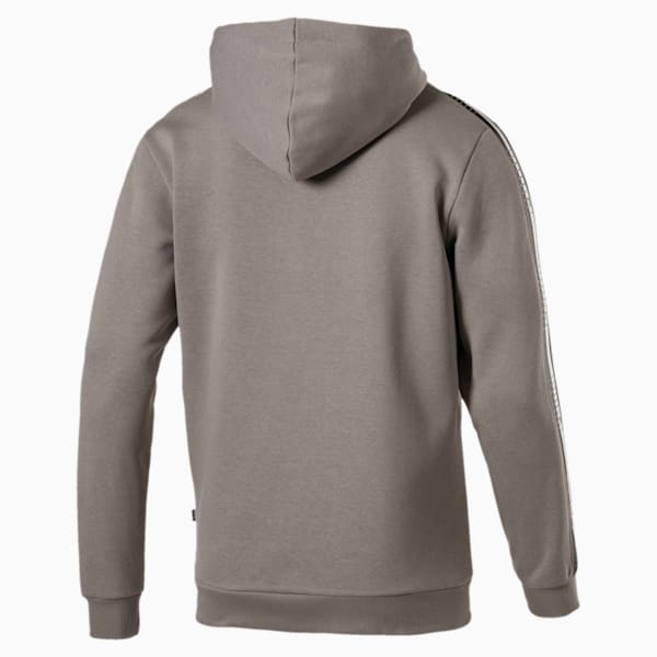 Men's Tape Fleece Hoodie, Elephant Skin, extralarge