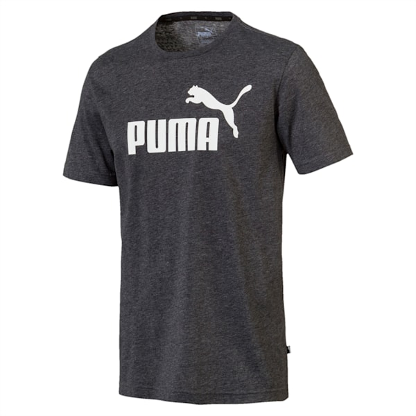 Essentials+ Heather Men's T-Shirt, Puma Black Heather
