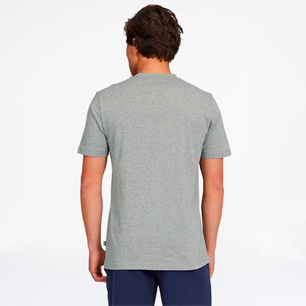 Essentials+ Men's V Neck Tee, Medium Gray Heather, extralarge