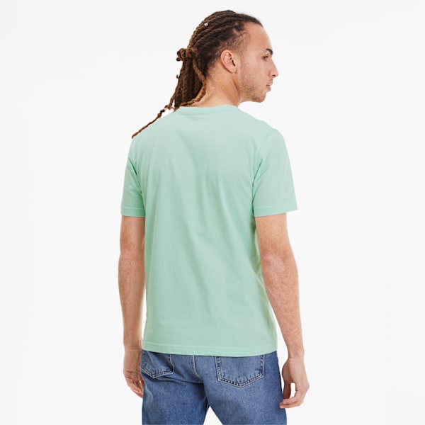 Essentials+ Men's V Neck Tee, Mist Green, extralarge