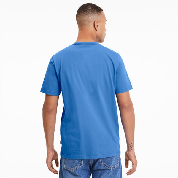 Essentials+ Men's V Neck Tee, Palace Blue, extralarge