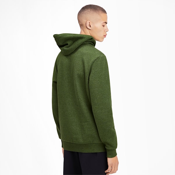 Essentials+ Men's Fleece Hoodie, Garden Green Heather, extralarge