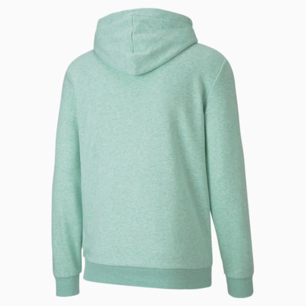 Essentials+ Men's Hoodie, Mist Green Heather, extralarge