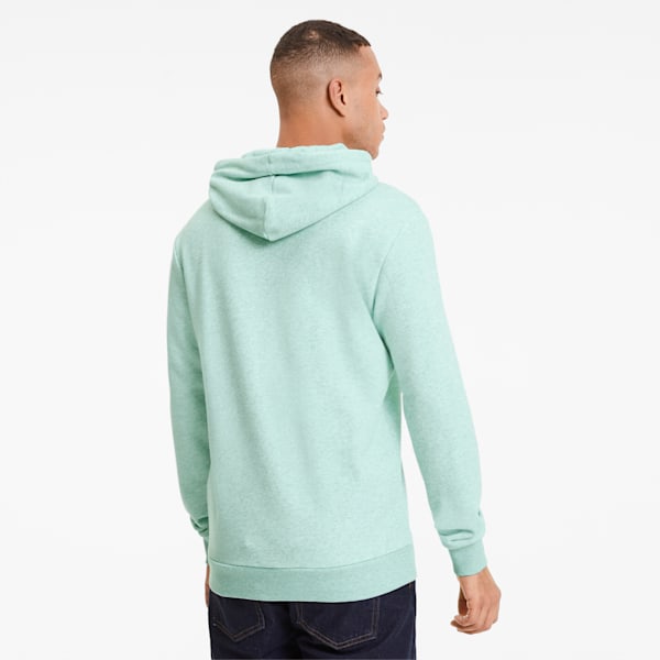 Essentials+ Men's Hoodie, Mist Green Heather, extralarge