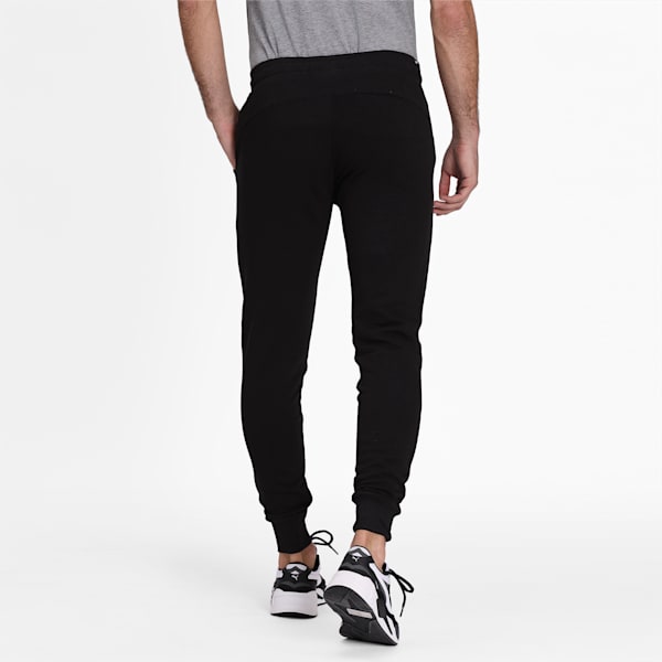 Essentials Men's Slim Fit Sweatpants, Cotton Black, extralarge-IND