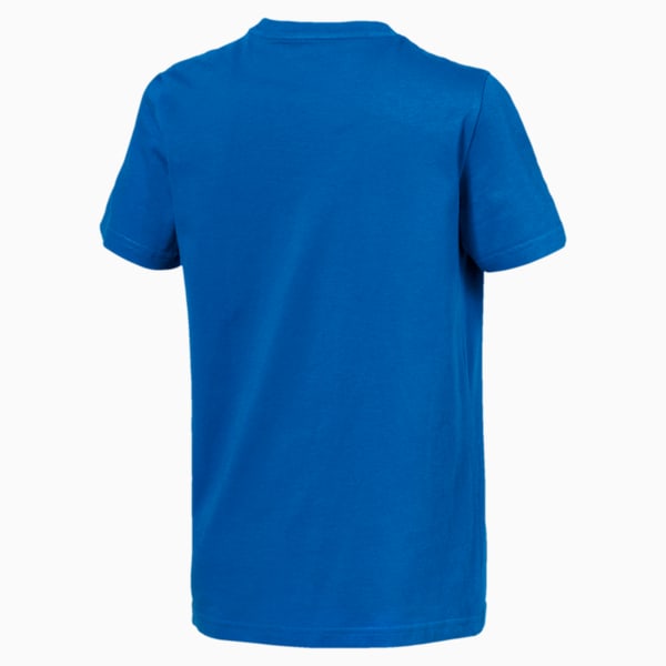 Boys' Rebel Bold Basic T-Shirt, Strong Blue, extralarge-IND