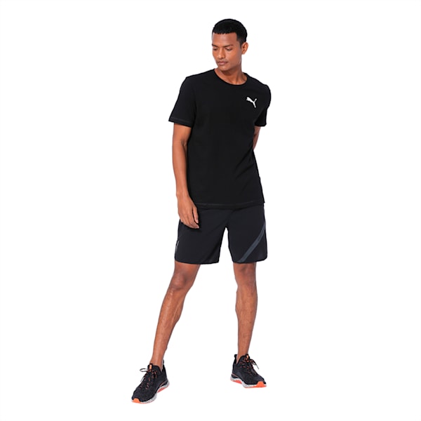 Active Soft Men's Crew Neck T-Shirt, Cotton Black, extralarge-IND