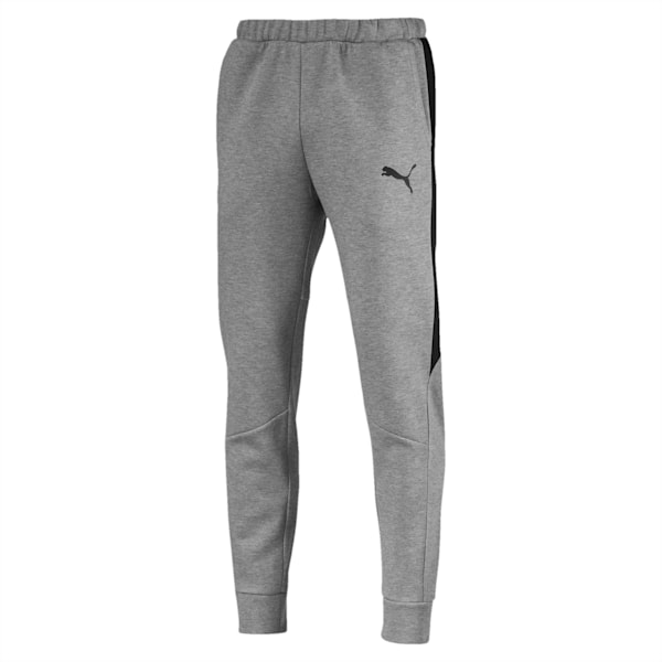 Evostripe Core Men's Sweatpants, Medium Gray Heather, extralarge-IND