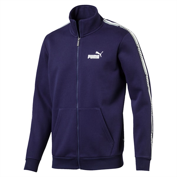 Tape Men's Track Jacket, Medium Gray Heather, extralarge-IND