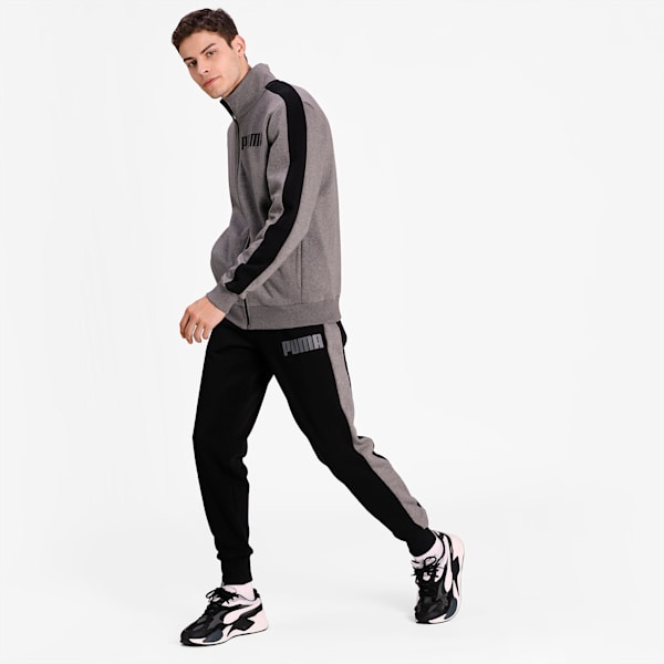 Contrast Track Jacket FL M, Medium Gray Heather, extralarge-IND