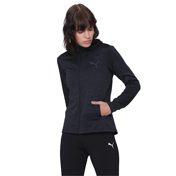 Sweat Jacket_MFO, Puma Black Heather, extralarge-IND