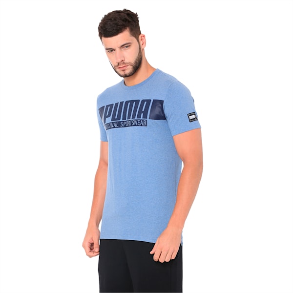 STYLE Athletics Graphic Tee, Infinity Heather, extralarge-IND