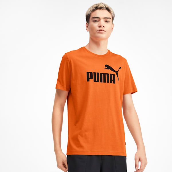 Essentials Men's Logo Tee, Jaffa Orange, extralarge