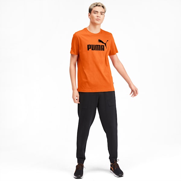 Essentials Men's Logo Tee, Jaffa Orange, extralarge