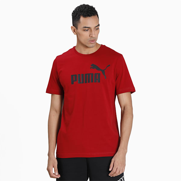 Essentials Men's T-Shirt, Red Dahlia, extralarge-IND