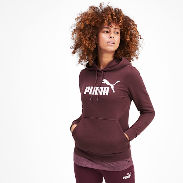 Essentials Women's Fleece Hoodie, Vineyard Wine, extralarge