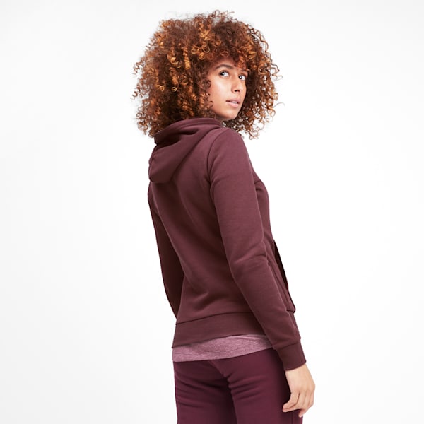 Essentials Women's Fleece Hoodie, Vineyard Wine, extralarge