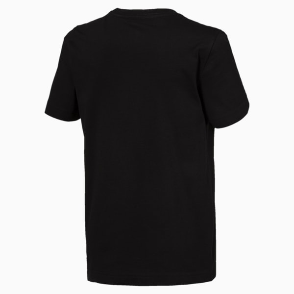 キッズ ESS Tシャツ 半袖 120-160cm, Cotton Black, extralarge