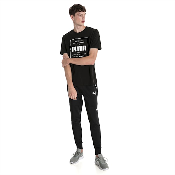 Box Men's Tee, Cotton Black, extralarge-IND