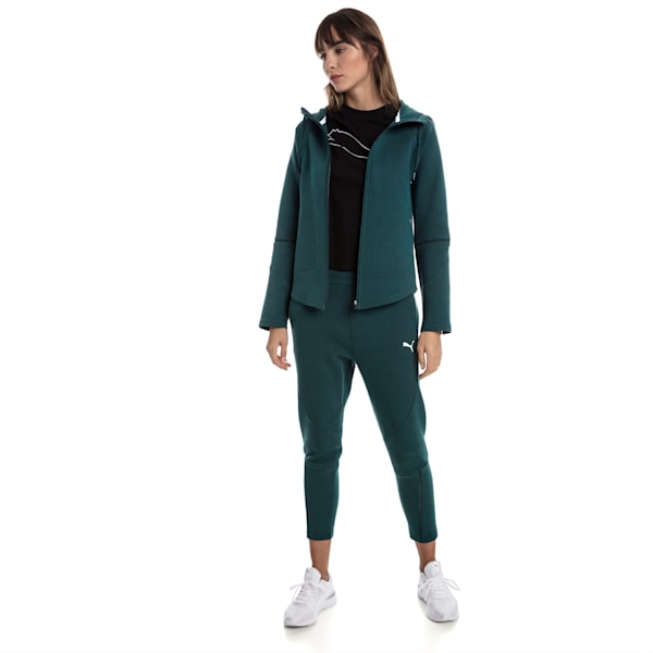 Evostripe Move Women’s Hooded Jacket, Ponderosa Pine, extralarge