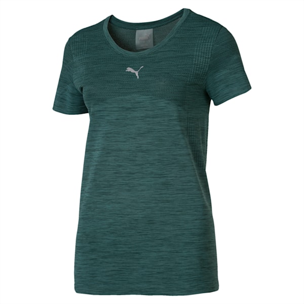 evoKNIT Core Seamless Women's Tee, Ponderosa Pine, extralarge-IND