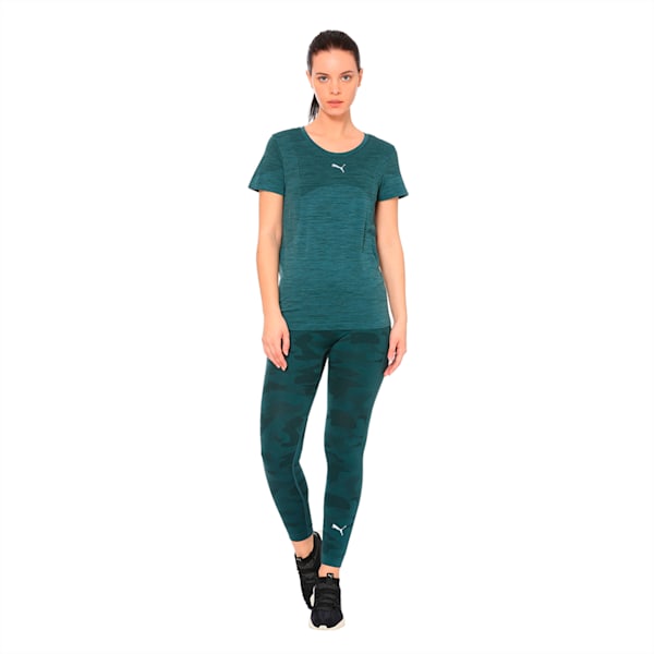 evoKNIT Core Seamless Women's Tee, Ponderosa Pine, extralarge-IND