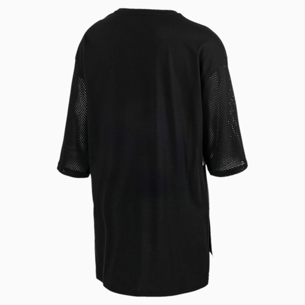 Modern Sports Boyfriend Tee, Cotton Black, extralarge