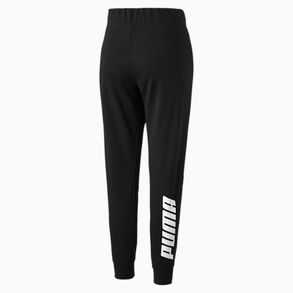 Modern Sports Pants, Cotton Black, extralarge