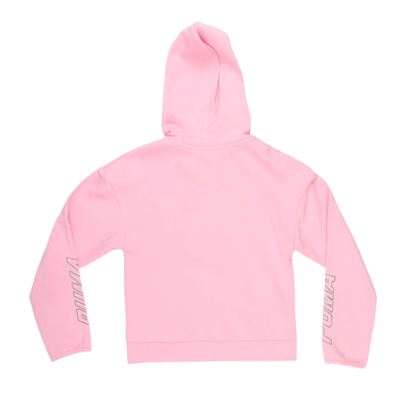 Alpha Hooded Sweat Jacket, Pale Pink
