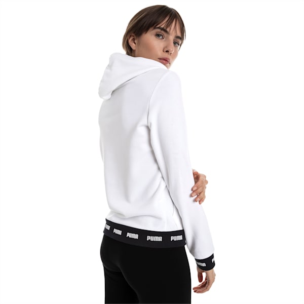 Amplified Women's Hoodie, Puma White, extralarge