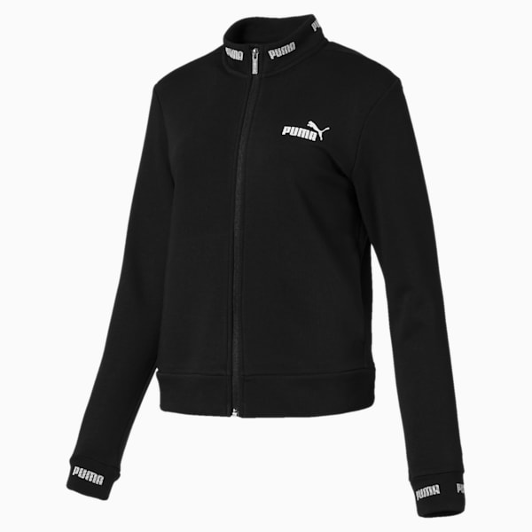 Amplified Track Jacket, Cotton Black, extralarge