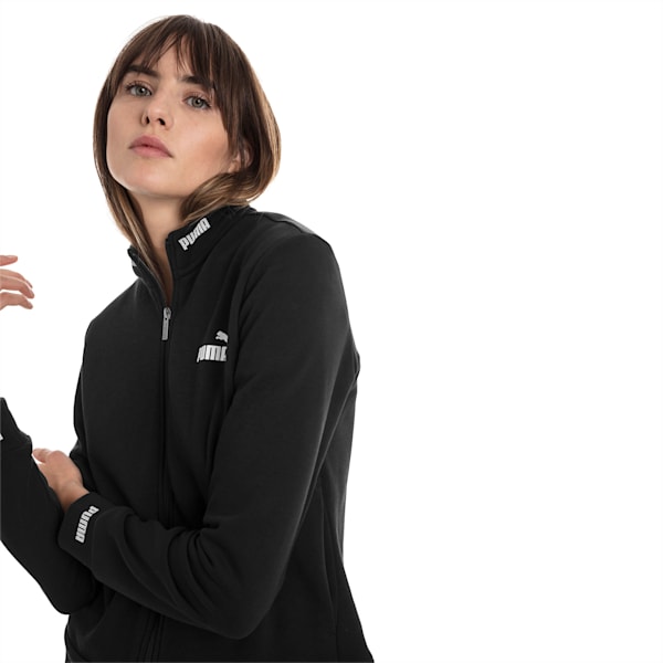 Amplified Track Jacket, Cotton Black, extralarge