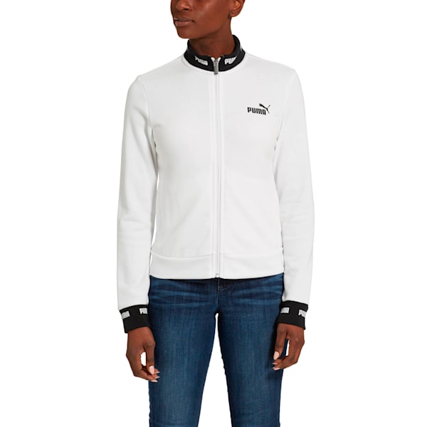 Puma white track jacket new arrivals