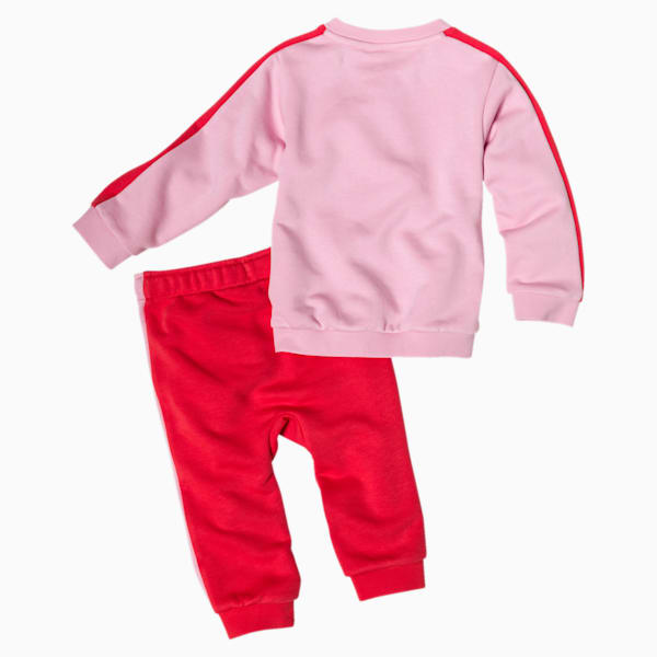 Minicats Infant + Toddler T7 Crew Jogger, Pale Pink, extralarge