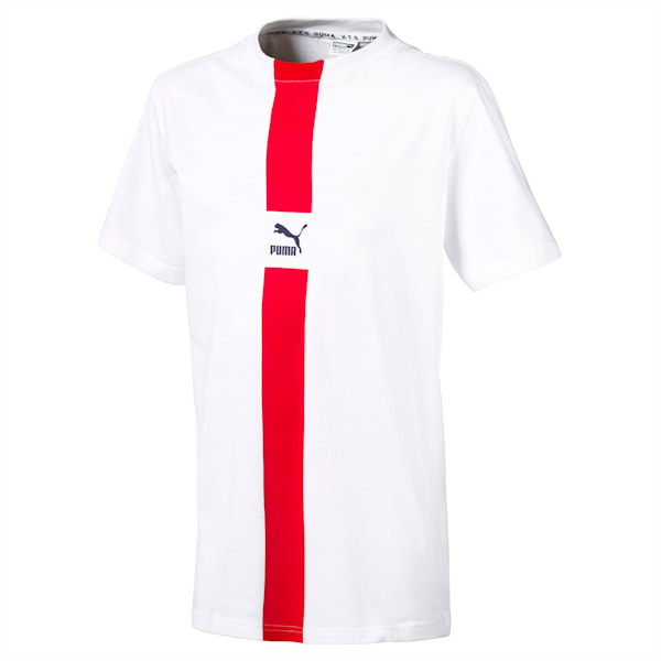 PUMA XTG Boys' Tee JR, Puma White, extralarge