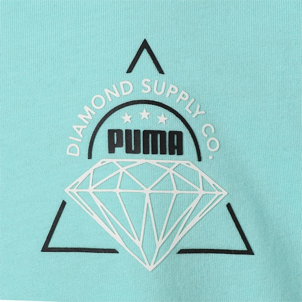 キッズ PUMA x DIAMOND Tシャツ, ARUBA BLUE, extralarge-JPN