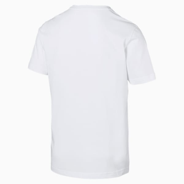 Amplified Tee, Puma White, extralarge