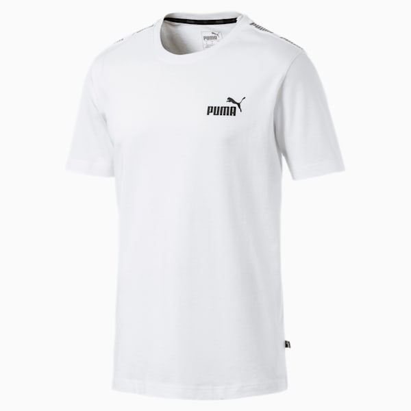 Amplified Tee, Puma White, extralarge