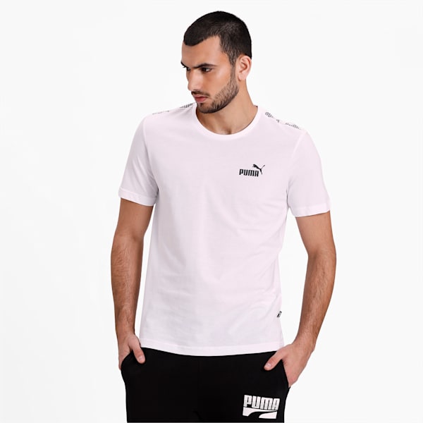 Amplified Men's Tee, Puma White, extralarge-IND