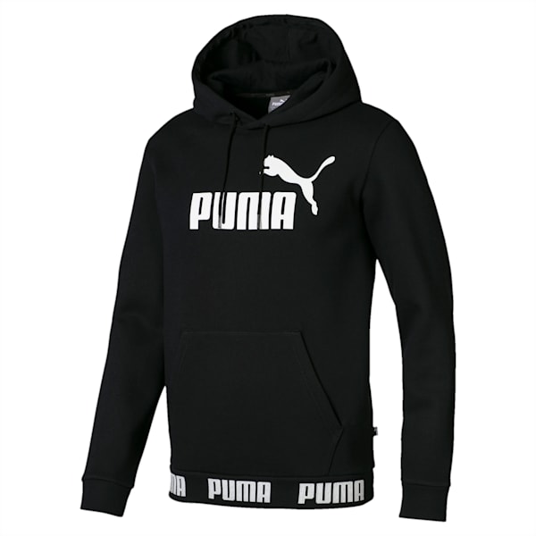 Amplified Men's Hoodie, Cotton Black, extralarge-IND