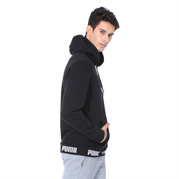 Amplified Men's Hoodie, Cotton Black, extralarge-IND