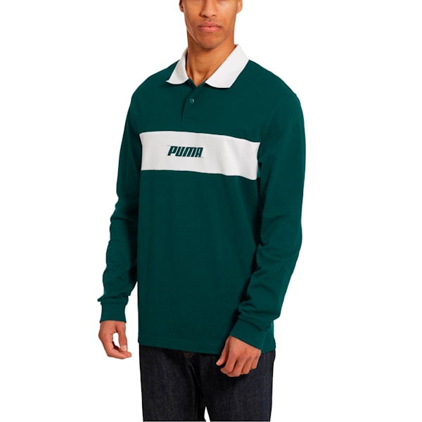 Puma long sleeve polo shirts hotsell