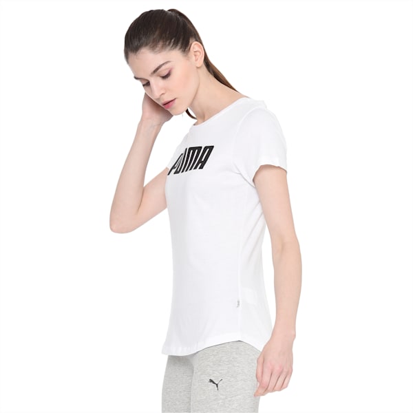 ESS Women's T-shirt, Puma White, extralarge-IND