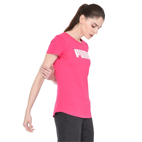 Women's Logo T-shirt, Beetroot Purple, extralarge-IND