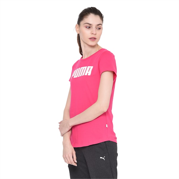 Women's Logo T-shirt, Beetroot Purple, extralarge-IND