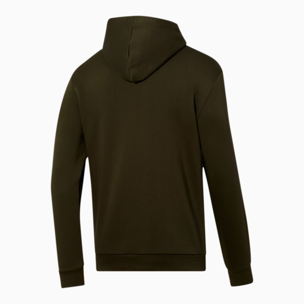 Puma olive green hoodie shop