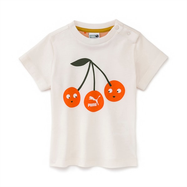PUMA x TINYCOTTONS Classic Logo Tee JR, Whisper White, extralarge