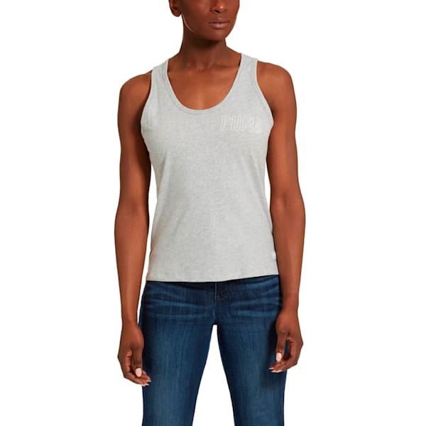 Athletics Tank, Light Gray Heather, extralarge